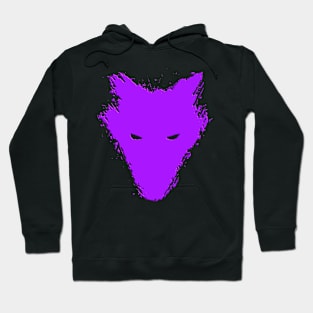 Wolf painting Colorful Hoodie